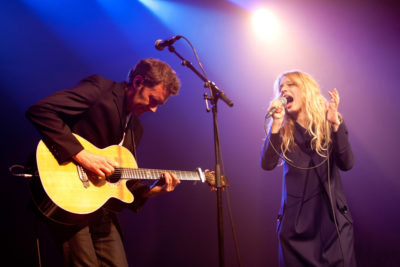 Amandine Bourgeois en concert à l'Espace Léo Ferré à Monaco.