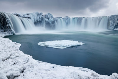 Godafoss en hiver