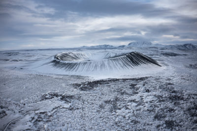 Le volcan Hverfjall.