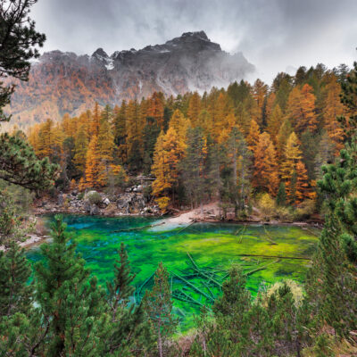 La haute vallée de la Clarée en automne