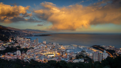 Monaco au sunset.