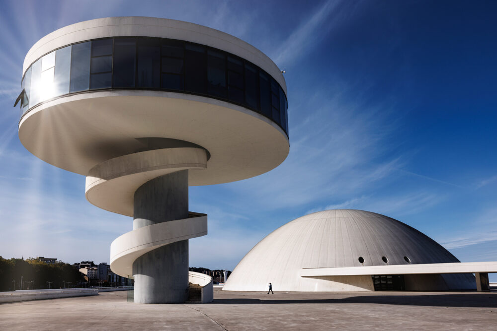 Le Centre Niemeyer à Aviles