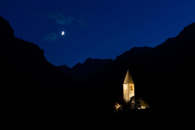 La chapelle de Saint-Dalmas-le-Selvage dans le Mercantour.