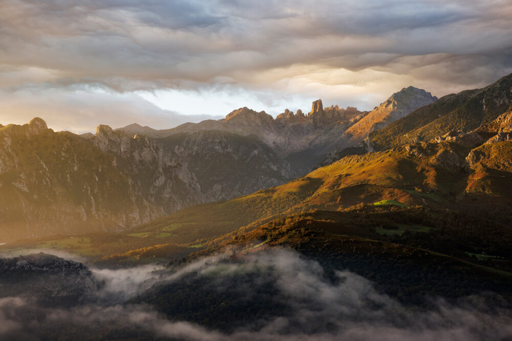 Les pics d'Europe